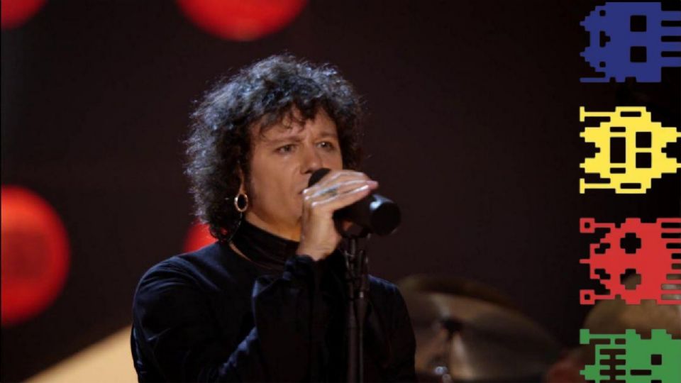 Enrique Bunbury durante una de sus presentaciones en vivo.