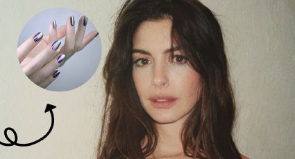 Uñas espejo: 4 diseños al estilo Anne Hathaway