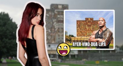 Dua Lipa visita CU, de la UNAM, durante el puente y estallan los memes | VIDEO