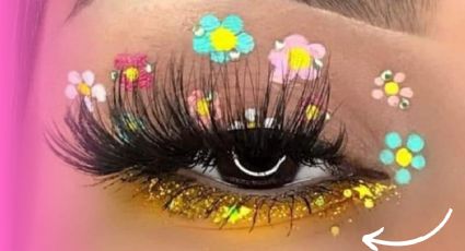 Delineado de flores para ojos: Así es la nueva moda para llevar en primavera 2024