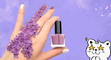 5 diseños de uñas estilo jacarandas para esta primavera