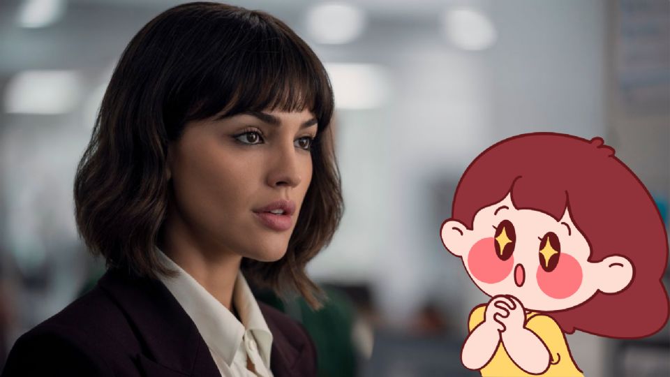 La mexicana Eiza González en la nueva serie 'El Problema de los 3 cuerpos'.