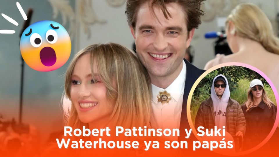 Robert Pattinson y Suki Waterhouse ya son papás