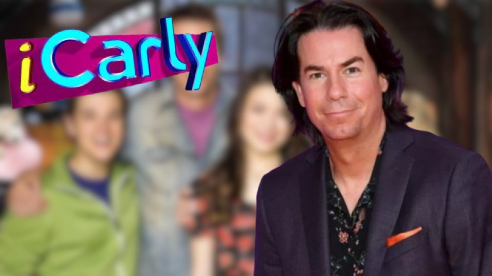 Jerry Trainor en el set de ICarly