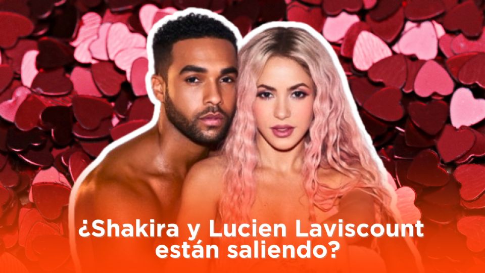 Shakira y Lucien Laviscount