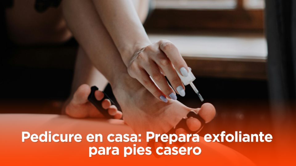 Pedicure en casa 2024