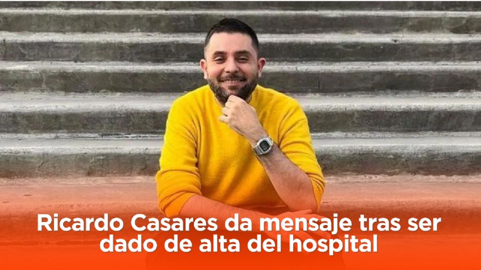 Ricardo Casares deja el hospital