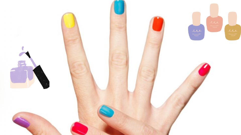 5 Diseños de uñas con gelish bicolor
