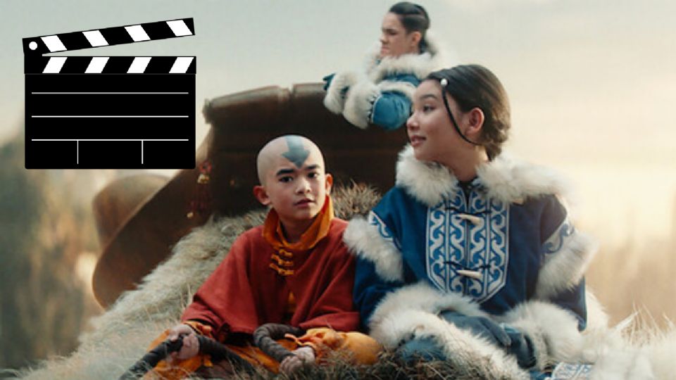 Aang, Katara y Sokka en el live action de 'Avatar: La Leyenda de Aang'.