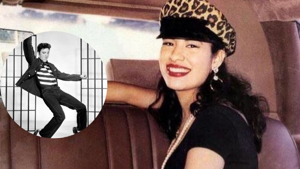 Selena Quintanilla y Elvis Presley, dos de los músicos más famosos de la historia.