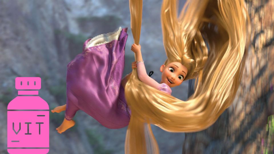 Rapunzel en la más reciente entrega de esta historia, 'Enredados'