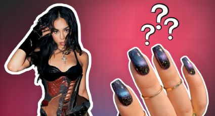 Uñas galácticas: 4 diseños de uñas ovaladas al estilo Danna Paola