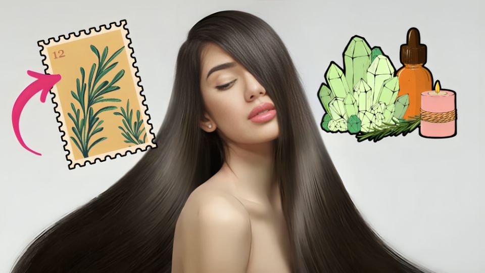 Cabello sano con romero