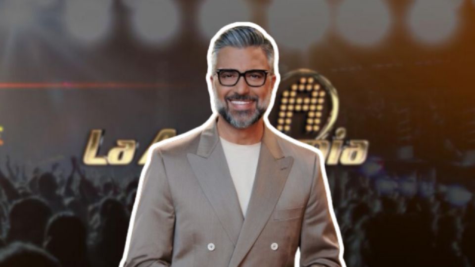 Jaime Camil es el uevo conductor de La Academia 2024.