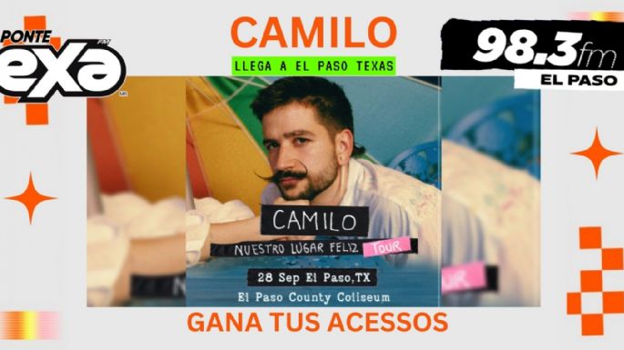 Plis plis no te pierdas el concierto de Camilo