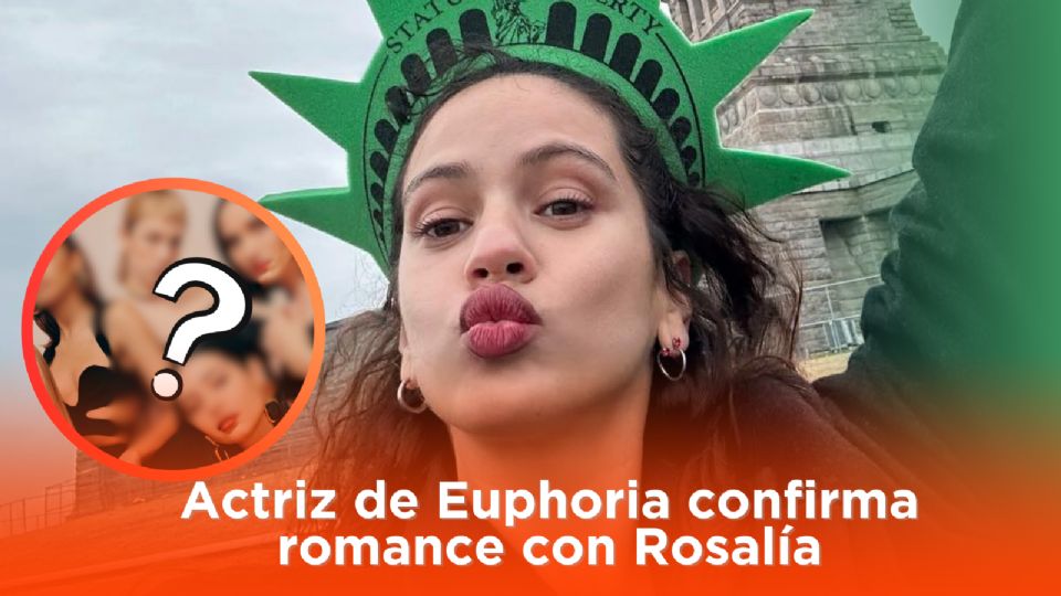 Rosalía tuvo un romance con actriz de Euphoria