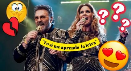 Lucero tiene encontronazo con Mijares en Juego de Voces: "Yo sí me aprendo la letra"