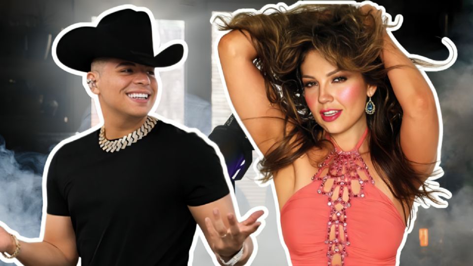 Thalia revela colaboración Grupo Firme