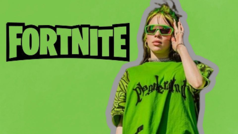 Billie Eilish anuncia su llegada al Fortnite Festival.
