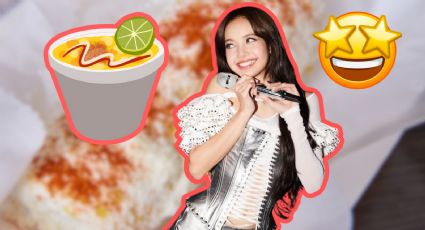 Lisa, de BLACKPINK, queda encantada con los esquites preparados, ¿está en México?