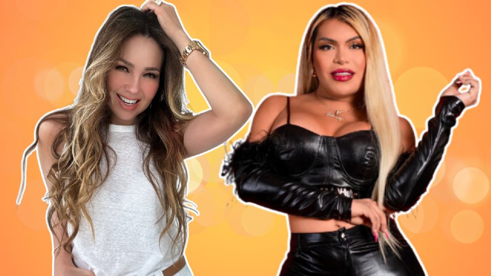 Wendy Guevara y Thalía se encuentran, así fue el momento.