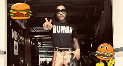 Captan a Lenny Kravitz disfrutando de unas hamburguesas en la CDMX | VIDEO