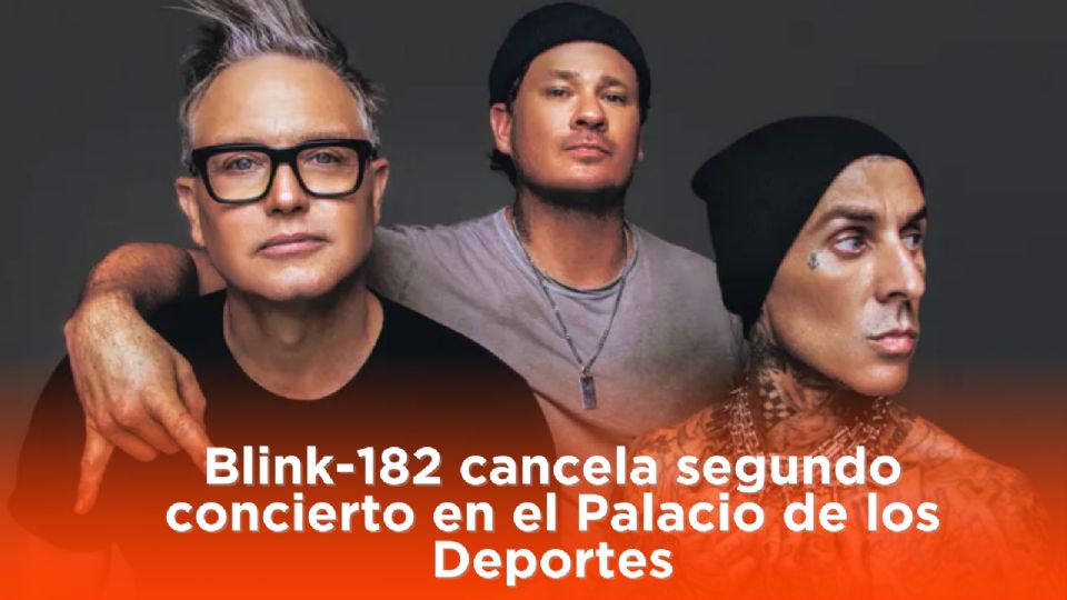 Blink-182 cancela concierto