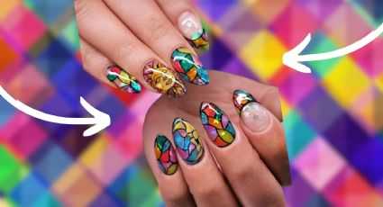 Uñas efecto vitral: 5 diseños de Nail Art en tendencia