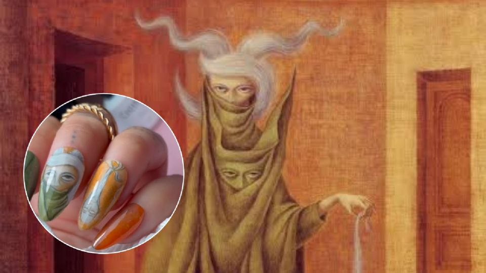 Uñas estilo Remedios Varo