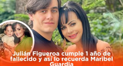 Julián Figueroa cumple 1 año de fallecido y así lo recuerda Maribel Guardia