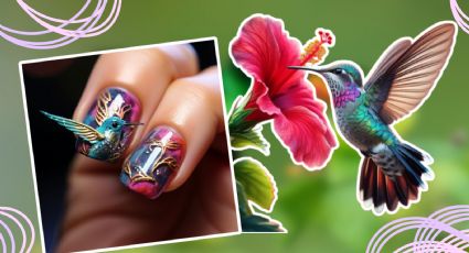 10 diseños de uñas con colibríes para presumir esta primavera 2024