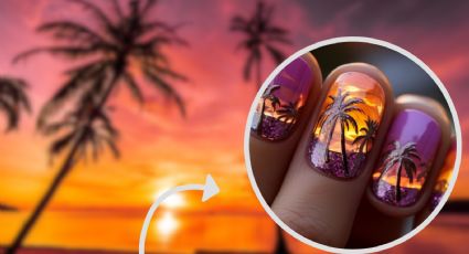 Nail Art inspirado en los atardeceres: 5 diseños de uñas para lucir este 2024