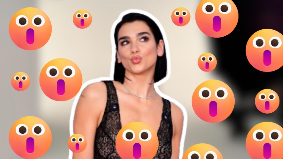 Dua Lipa luce irreconocible