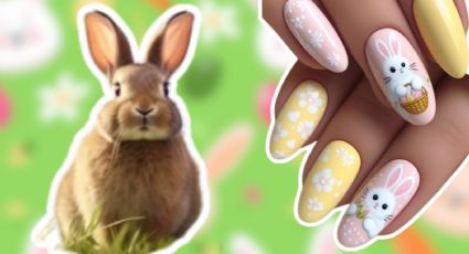 Uñas de conejitos: El Nail Art más alegre y colorido