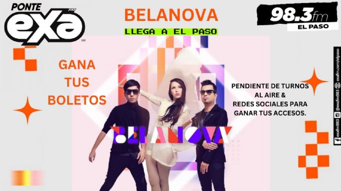 La Vida en Rosa Tour de Belanova llega a El Paso Tx.