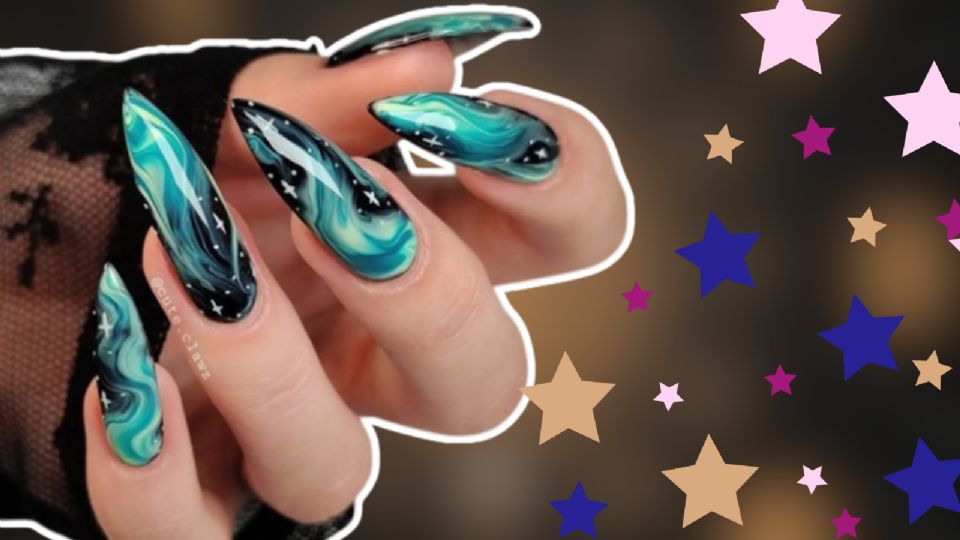 Nail Art para signos zodiacales de aire