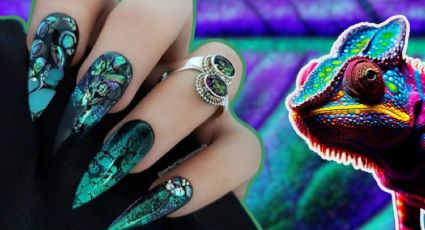 Uñas camaleón: 5 diseños para lucir extravagante y muy original