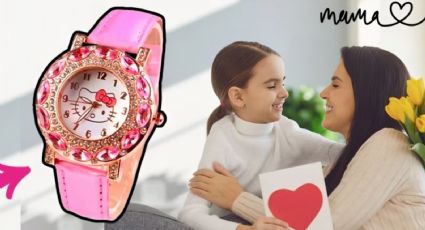 ¿Qué puedo regalar el 10 de mayo?: Conoce el reloj de Hello Kitty ideal para mamás jóvenes