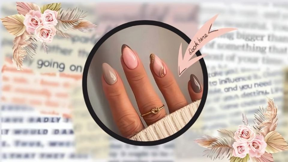 Uñas “sad beige” 2024