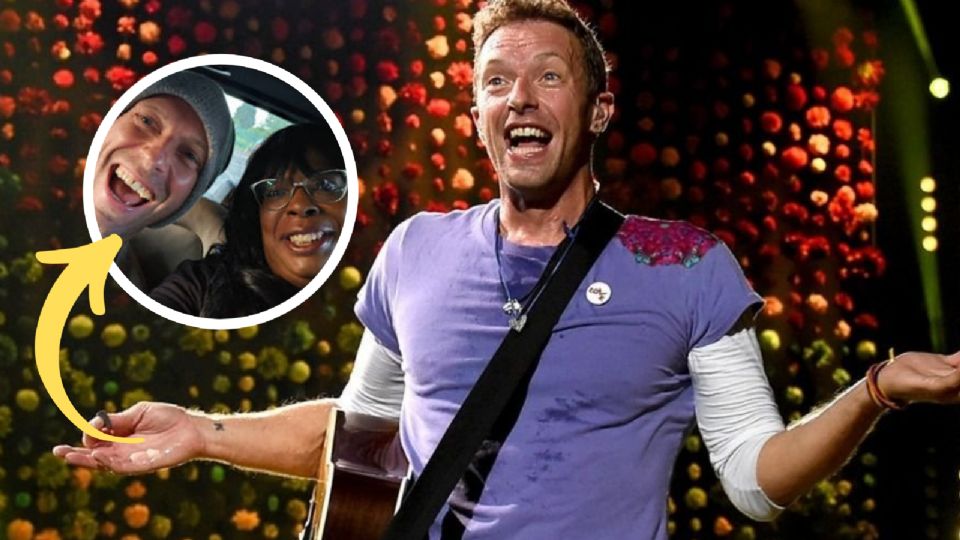 Chris Martin y fan de 64 años