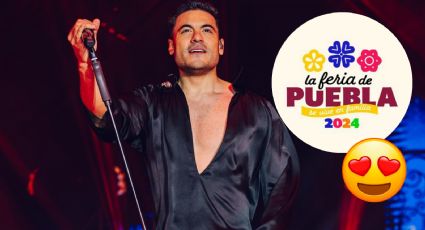 Carlos Rivera le dedica emotiva canción a niña en la Feria de Puebla 2024; ¿por qué? (VIDEO)