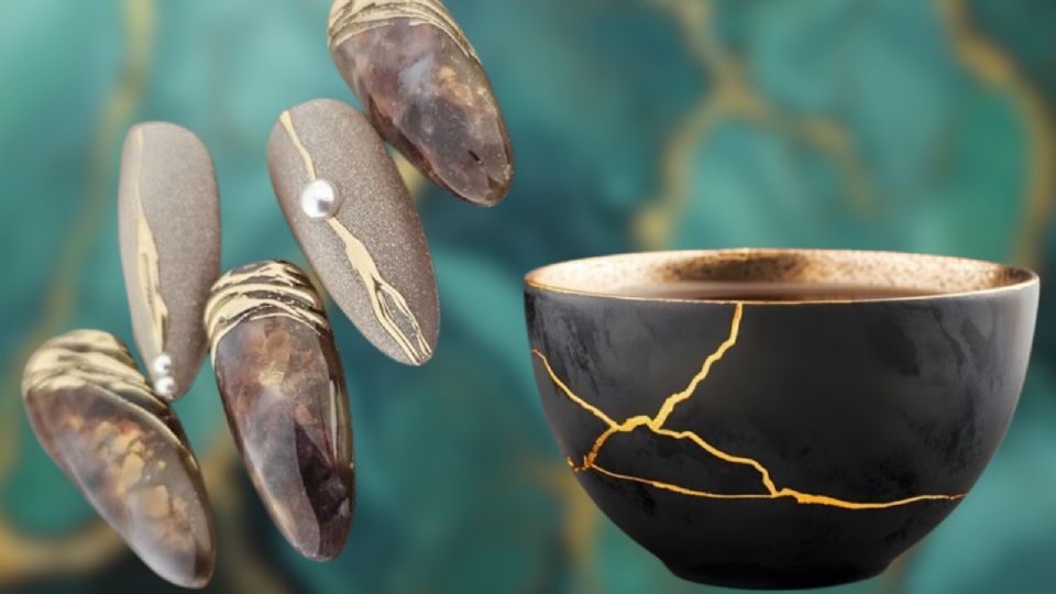 Uñas Kintsugi