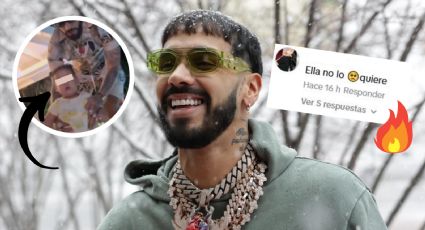 Anuel AA y Cattleya juntos por primera vez; usuarios aseguran que la bebé “no lo quiere”