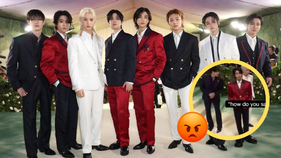 Stray Kids, grupo de Kpop en la Met Gala 2024