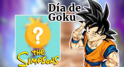 HOY es día de Gokú: Así se vería el protagonista de Dragon Ball si fuera un personaje de Los Simpsons