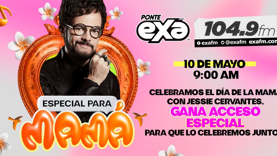 Aleks Syntek en el Día de las madres en EXA FM