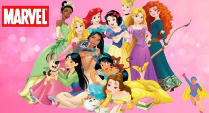 Así se verían las princesas Disney como superheroínas en los cómics de Marvel, según la IA