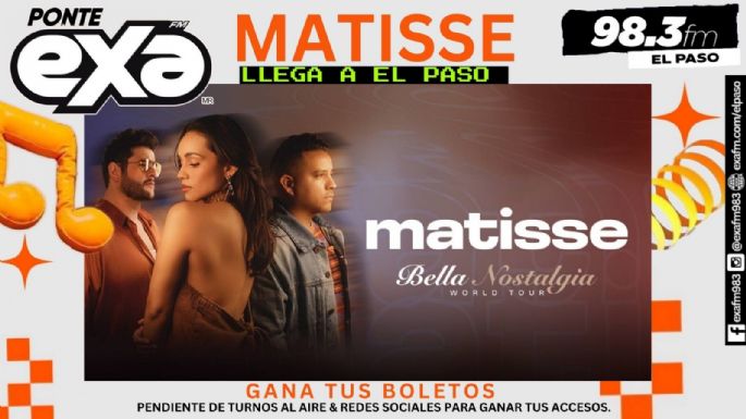 No te pierdas el concierto de Matisse.