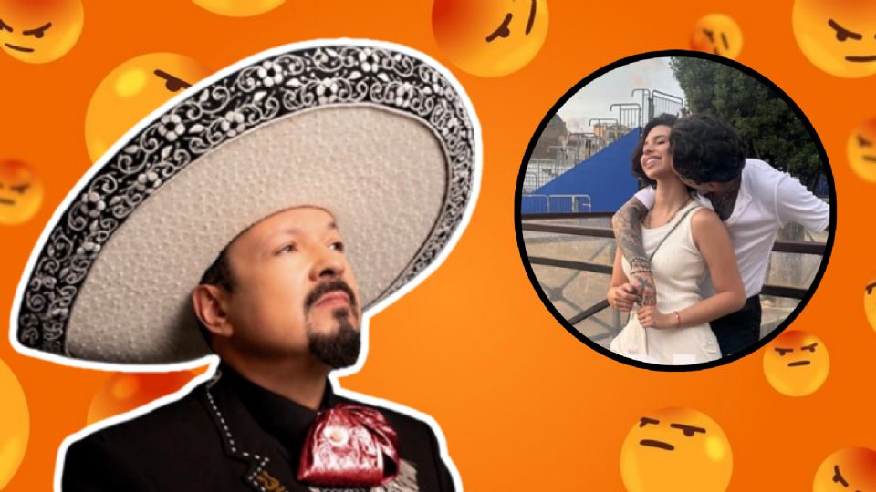 Pepe Aguilar habla del romance de su hija