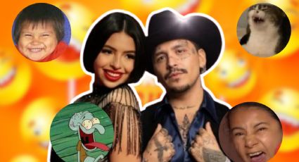 Memes de Ángela Aguilar y Christian Nodal: Su noviazgo, exparejas y hasta su primer beso